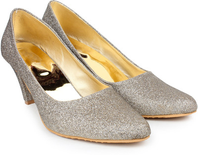 

London Steps Women Grey Heels
