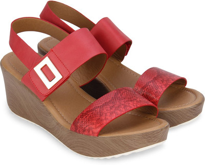 

Addons Women RED Wedges