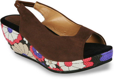 

Bora Bora Women Brown Wedges