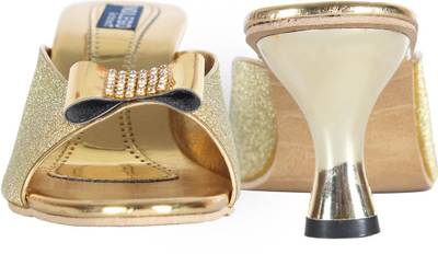Indilego Women GOLDEN Heels