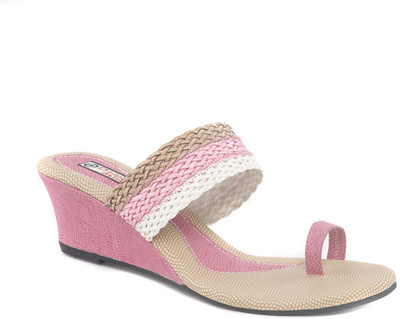 

Dolphin Miles Women Pink Wedges