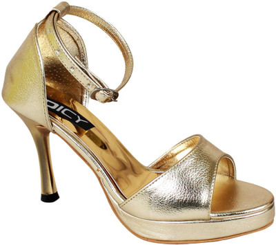 

DICY Women Gold Heels