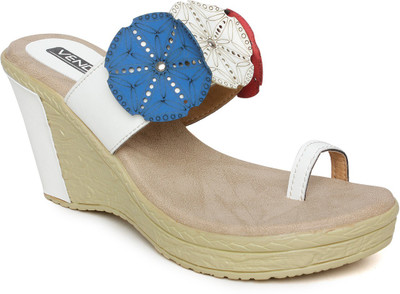 

Vendoz Women White Wedges