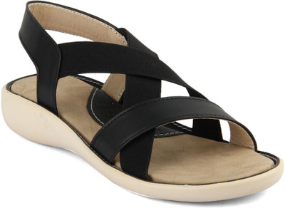 Tashi Women Black Flats