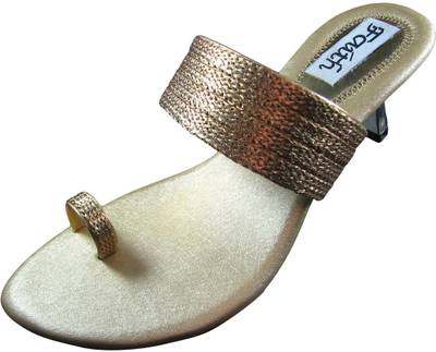 Faith Women Gold Heels