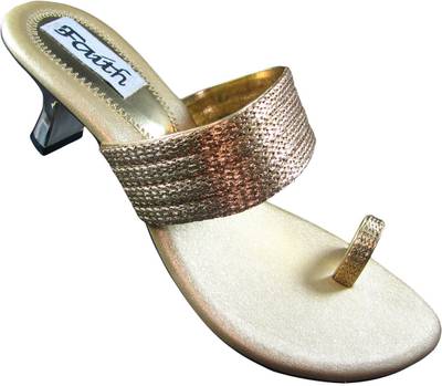 Faith Women Gold Heels