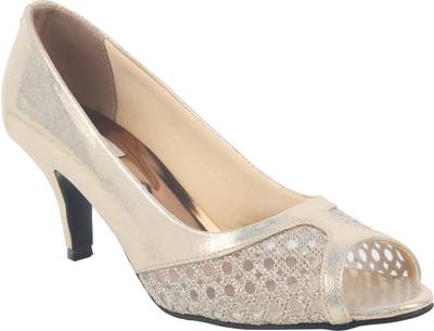 Indulgence Women Gold Heels