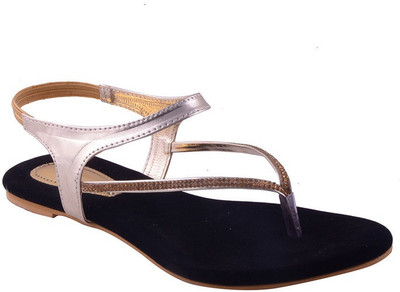 

Adorn Women Golden Flats