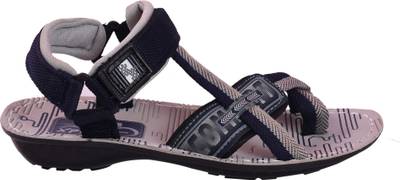Aztec Men Orange, Grey Sandals