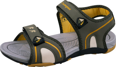 

Campus Men Khaki Sports Sandals