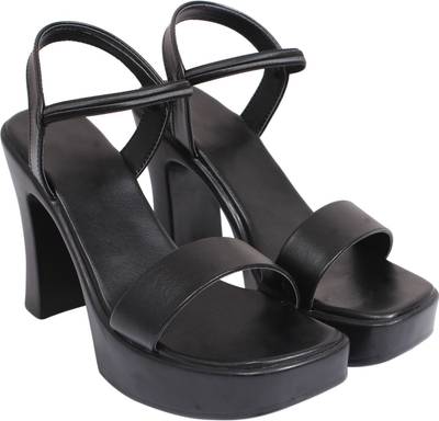 Lily Women Black Heels