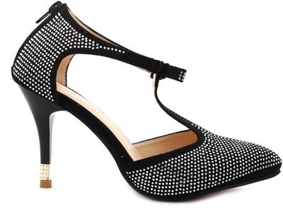 Shuberry Women Black Heels