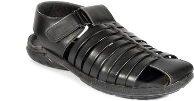 

JK Port Boys Sports Sandals(Black