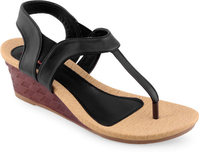 

Shuz Touch Women BLACK Wedges