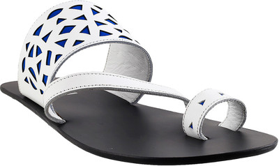 

Mochi Men 56,WHITE-BLUE Flats