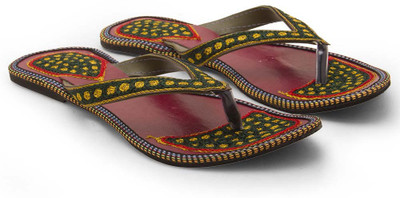 

Tradition India Girls Flats(Green