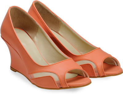 

Nell Women Orange Wedges