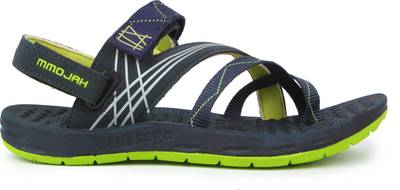 Mmojah Men Parrot Green/ Blue Sandals