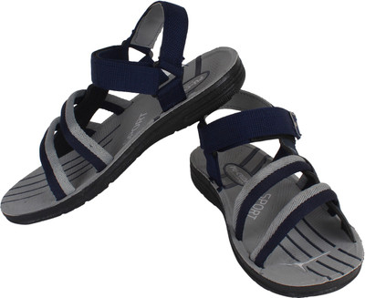 Earton Men Grey Sports Sandals