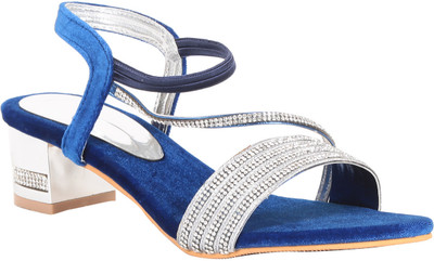 

Adorn Women Blue Heels