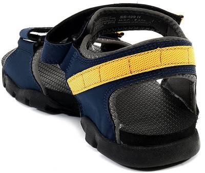 Sparx Men Olive Yellow Sandals