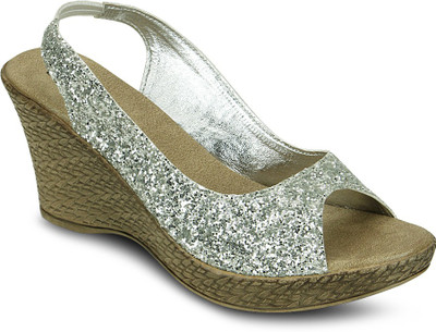 

Kielz Women Silver Wedges
