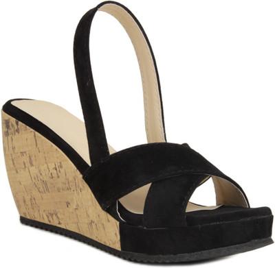 

Bruno Manetti Women Black Wedges