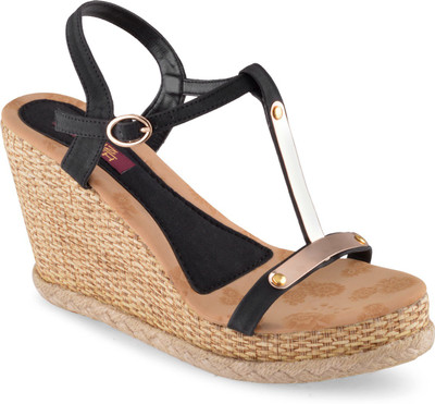 

Shuz Touch Women BLACK Wedges