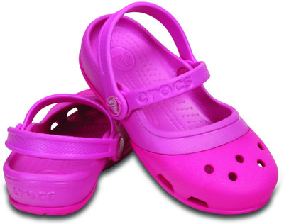 

Crocs Girls Slip-on Clogs(Pink, Neon magenta/party pink