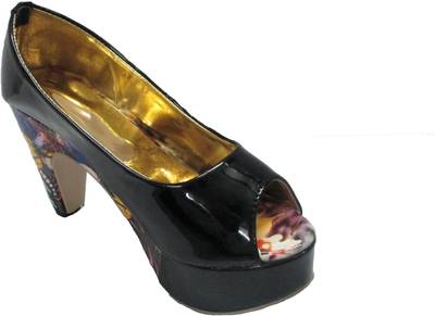 Fit2foot Women black Heels