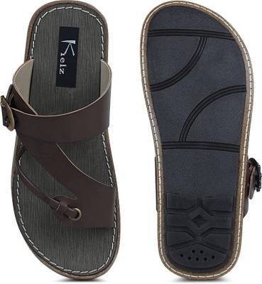 Kielz Men Tan Sandals