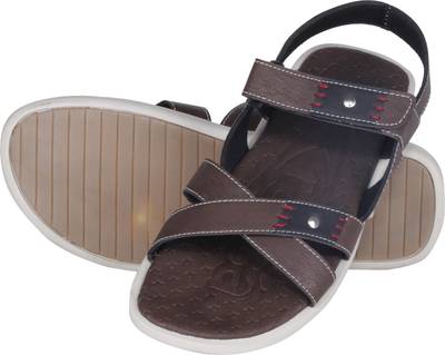 Kraasa Men Coffee Sandals