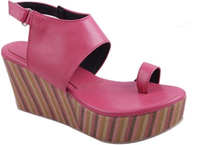 

Adorn Women Pink Wedges