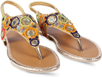 

Anand Archies Girls Flats(Gold