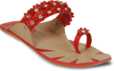 

Bora Bora Women Red Flats