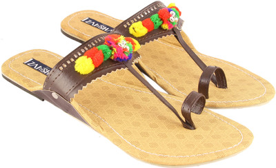 

ZAISHA Women Brown Flats