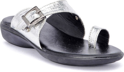 

Bruno Manetti Women Silver Flats