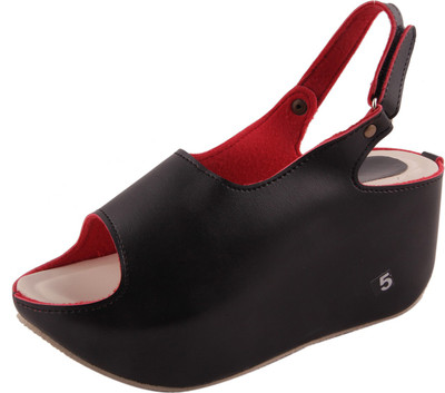 

Adorn Women Black Wedges