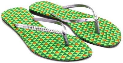 

Myra Women Green Flats