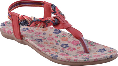 

Adorn Women Red Flats