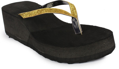

Moonwalk Women Gold Wedges