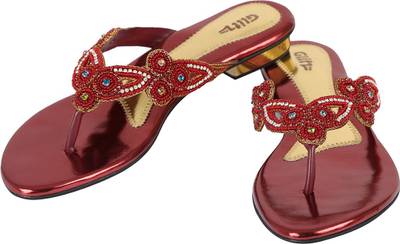 Glitz Women Beige Heels