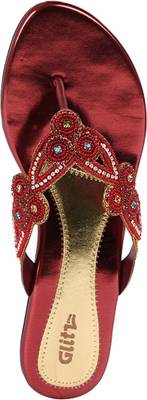 Glitz Women Beige Heels