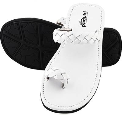 Paduki Men White Sandals