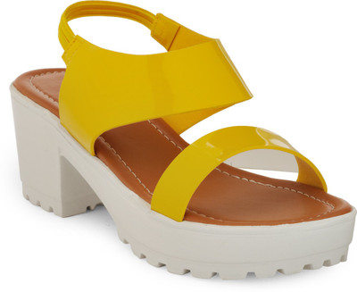 

Nell Women Yellow Heels