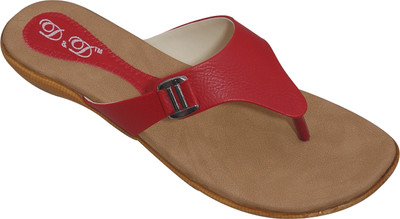

D&D Women Red Flats