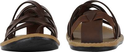 Kraasa Men Tan Sandals