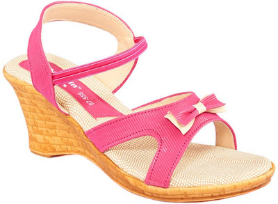

Dolphin Miles Women Pink Wedges