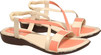 

D&D Women Peach Flats