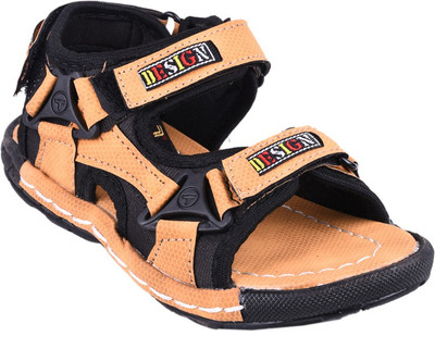 

Trilokani Boys Sports Sandals(Beige